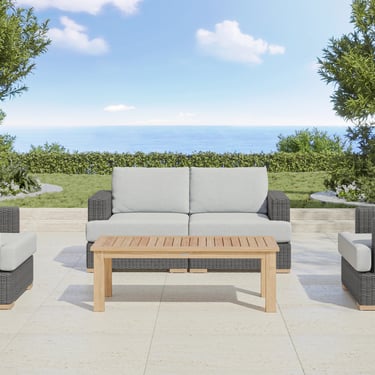 Amalfi Outdoor Loveseat & Club Chair Set