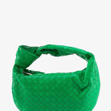 Bottega Veneta Woman Jodie Woman Green Handbags