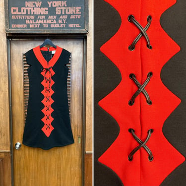 Vintage 1960’s Pierre Cardin Space Age Mod Designer Knit Dress, 1960’s Mod Dress, Vintage Space Age, Pierre Cardin, Vintage Designer, 