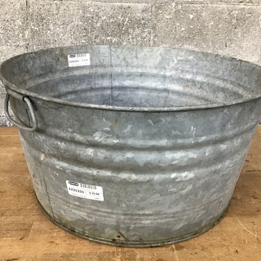 Galvanized Steel Wash Tub (Seattle)