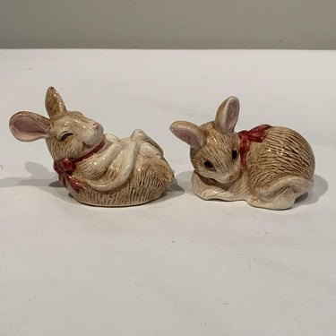 Fitz and Floyd Mice Salt and Pepper Shakers 1993 Not Even A Mouse, cute decor, mouse shaker set, Holiday table decor, mouse lover gifts 