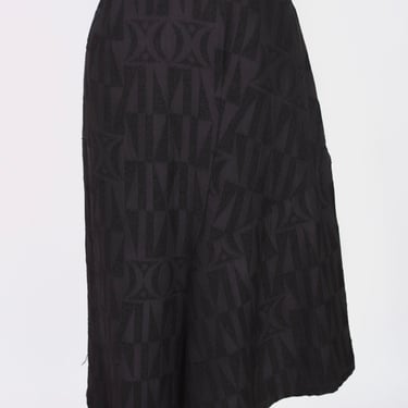 Comme Des Garçons Silk Jacquard Skirt