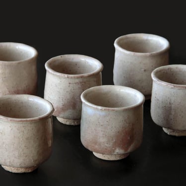 Hagi Ware Sake Cup | Japanese Ceramic 