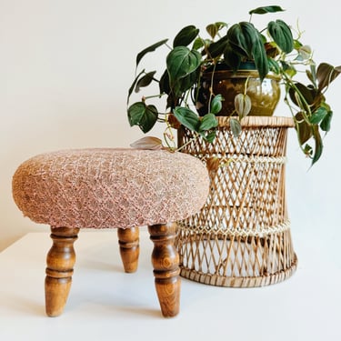 Petite Upholstered Foot Stool