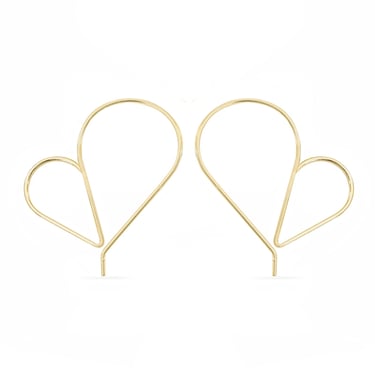 Tall Amora Hoops - 14k Gold Filled