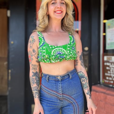Vintage 60s crop top + bikini top