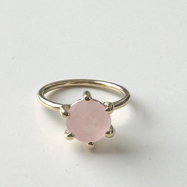 Beatriz Palacios Pink Jade Ring on Garmentory