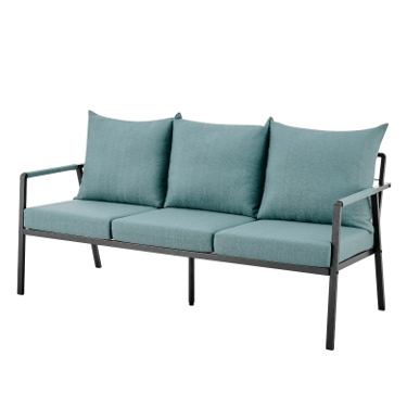 Rivano KD Fabric Outdoor Sofa 3 Seater