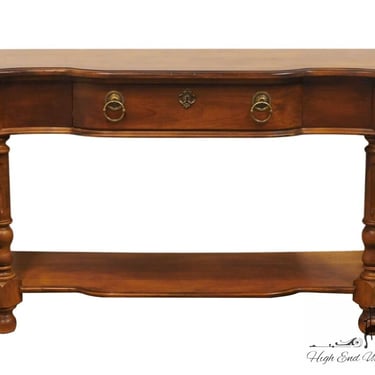 HEKMAN FURNITURE Banded Bookmatched Walnut Rustic Country French 60