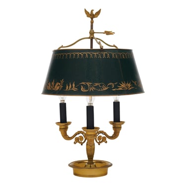 French Empire Style Bouillotte Lamp