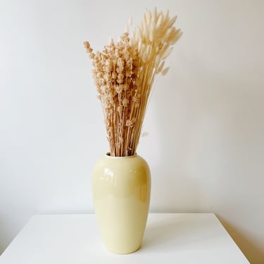Pale Yellow Vase