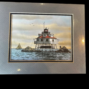 "Thomas Point" Print by D.L Christianson