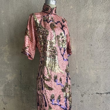 1930s beaded dress Bouvardia Dress main image 0