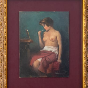 Szilard Constantinus Kovari Nude Woman Oil