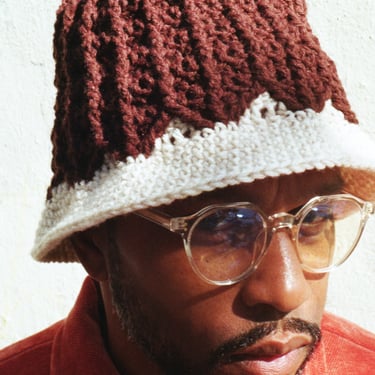 Dexter's Hat Brown Knit Top Beanie