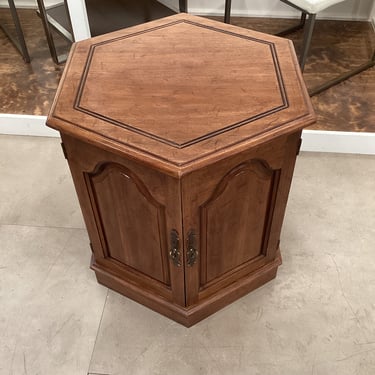 Vintage Octagon Side Table