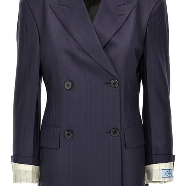 Prada Women Double-Breasted Blazer