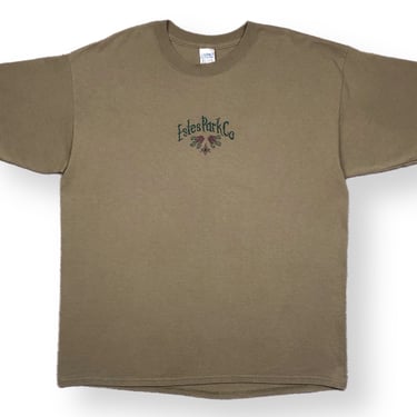 Vintage 90s/Y2K Estes Park Colorado Destination/Souvenir Style Graphic T-Shirt Size XL/XXL 