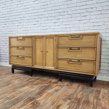 Item #233 Customizable Mid century oriental style modern dresser / sideboard 