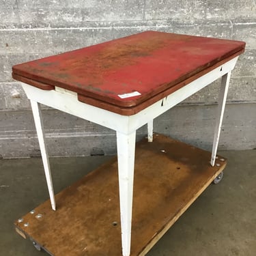 Vintage Steel Kitchen Table (Seattle)