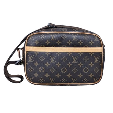 Louis Vuitton - Brown Monogram Reporter PM Shoulder Bag