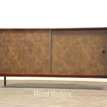 Refinished Paul McCobb Calvin Walnur Credenza 