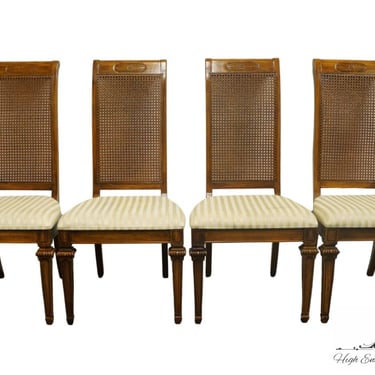 Set of 4 THOMASVILLE Bardini Collection Italian Neoclassical Tuscan Style Dining Side Chairs 40821-861-862 