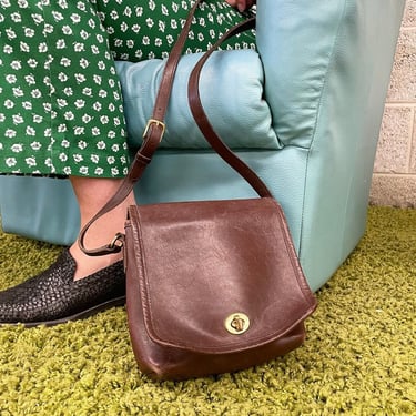 Vintage Leather Purse 90s Hand Bag Vintage Shoulder Bag Retro 