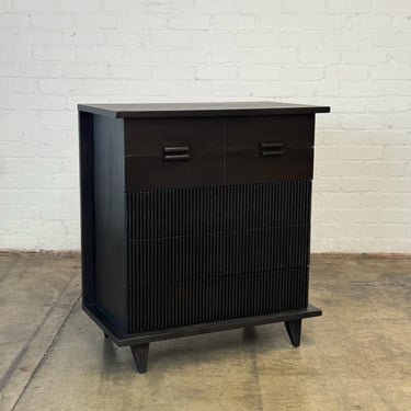 American of Martinsville Highboy in Ebony 