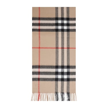 Burberry Men Burberry Cashmere Check Scarf