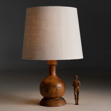 Wood Table Lamp / Artist Model in Pine 9.5 inches tall
