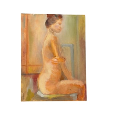 Acrylic on Canvas Nude Painting