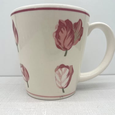 Waverly Garden Room Garden Lane Collection | Vintage Coffee Tea Mug | Floral Rose Flower Tulips 