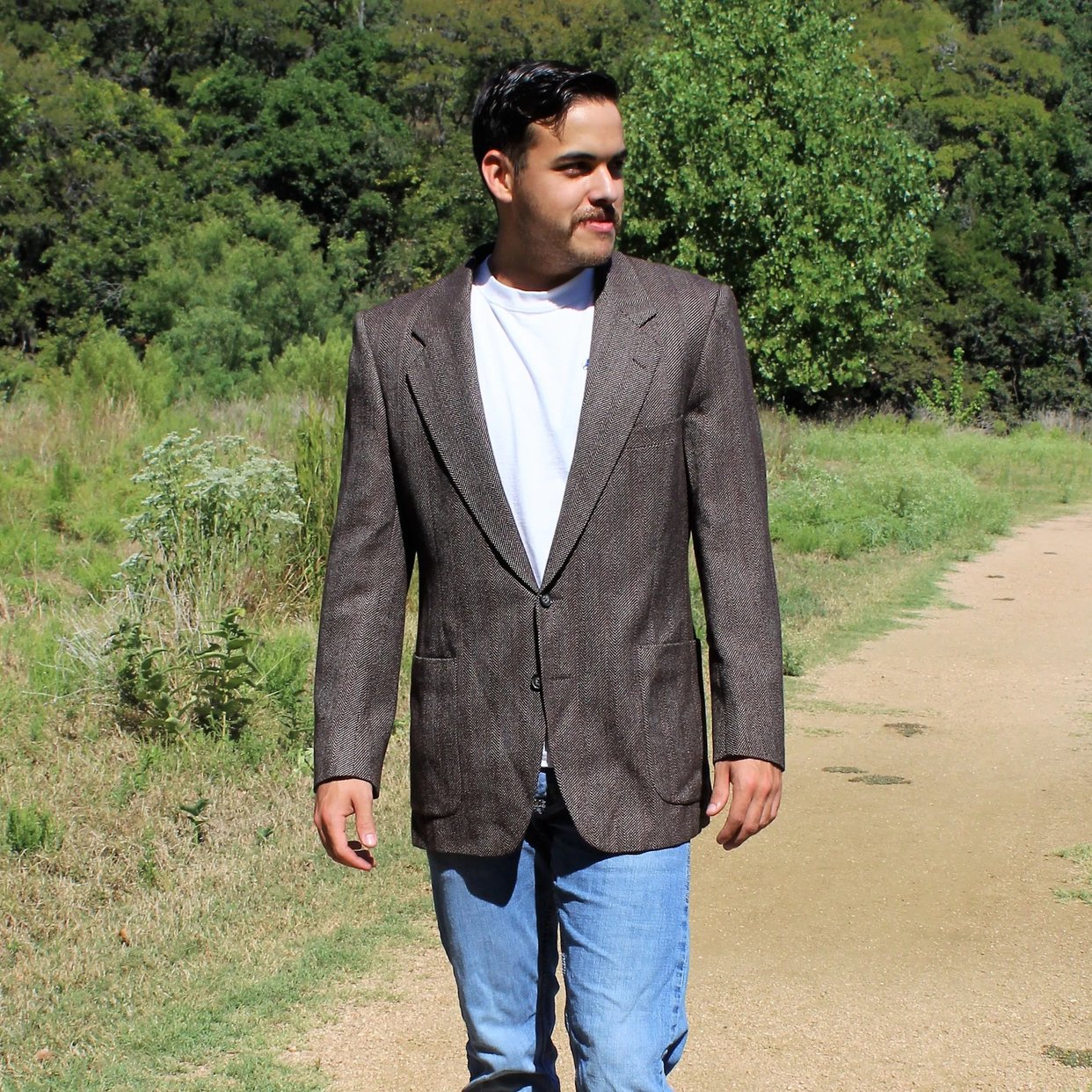 ジャケット・アウター 80s 90s \"M.Frattini\" linen blazer EURO ジャケット・アウター 80s 90s 