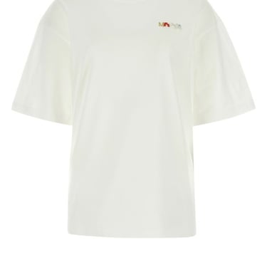 MARNI WOMAN White Cotton T-Shirt