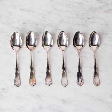 Vintage French Teaspoon Matched set of 6