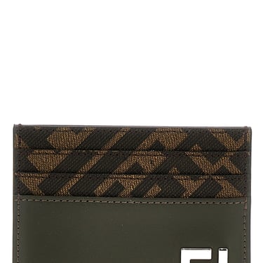 Fendi Men 'Squared Ff' Card Holder