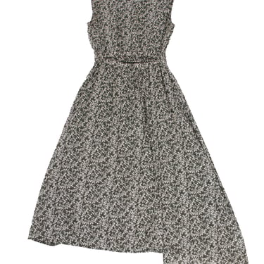 Apiece Apart Floral Cutout Dress