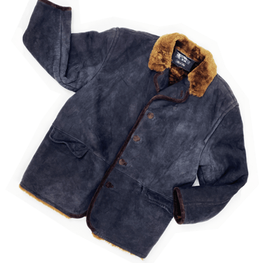 Jean Paul Gaultier 90s shearling coat