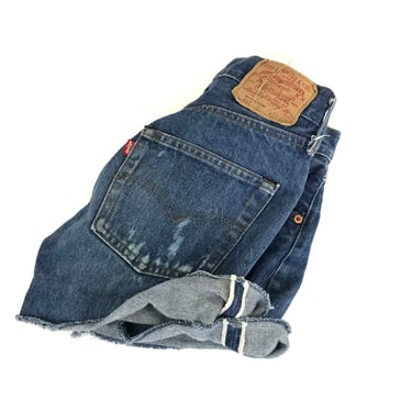 Levi's 501 Selvedge Redline Vintage Jean Shorts / Size 22 23 