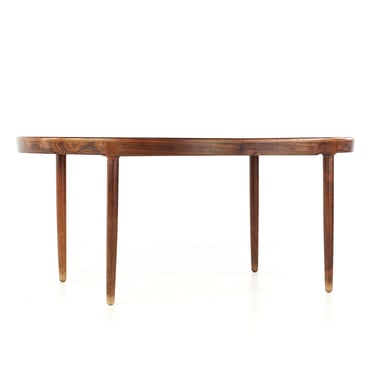 Niels Moller Mid Century Rosewood Dining Table with 2 Leaves - mcm 