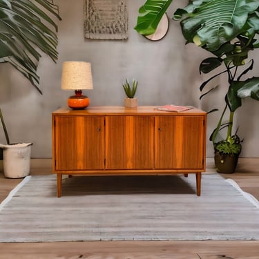 Mid-Century German Sideboard by Adolf Maurer Walnut 1960s 