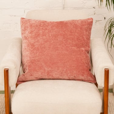 Large Square Pillow in Bianca Rosewood