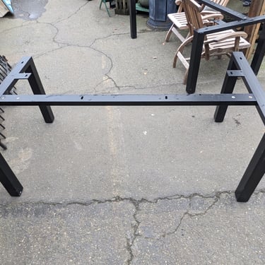 Black Steel Table Base 70 x 26.5 x 32