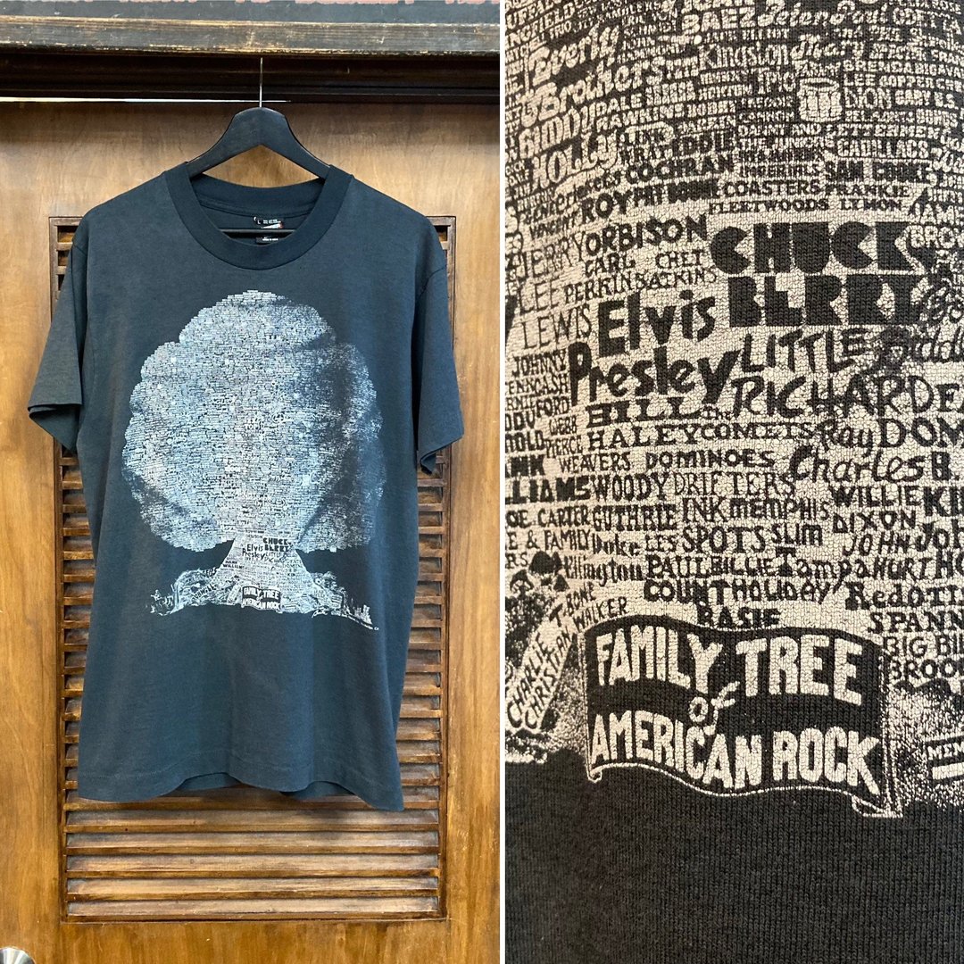 【大放出セール】 “Family 1990 Dated 1990's Vintage Tree Rock American of トップス
