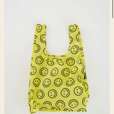 BAGGU reusable bag (yellow happy)