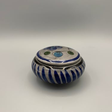 Vintage Tonala container dish with lid 