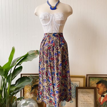 Vintage Ungaro Midi Skirt | 28