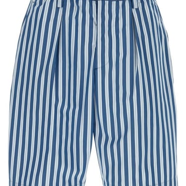 Marni Man Printed Cotton Bermuda Shorts