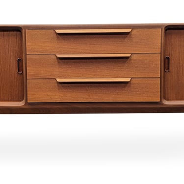 Edmond Jorgensen Teak Sideboard w Tambour Doors - 032405